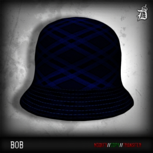 DEF! Bob / Plaid / Blue 