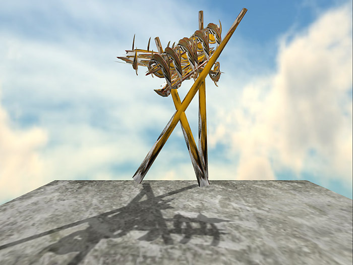 If Six Was Nine - Abstract Sculpture