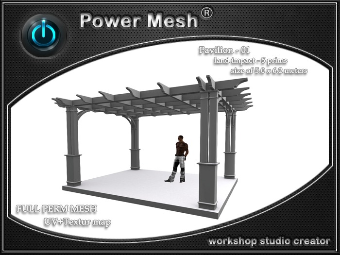 Full Perm Pavilion - 01 (POWER MESH)