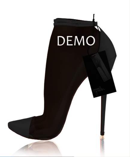 .: ryvolter :. Ulla Translucent Pumps - Black