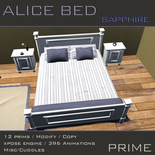 PRIME Alice Bed (Sapphire)
