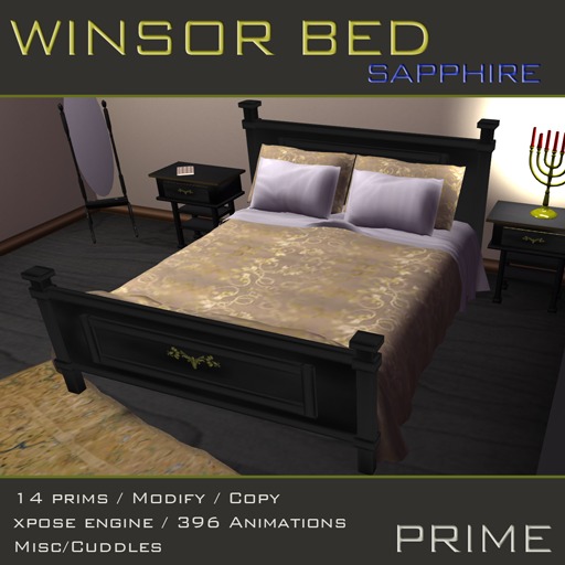 PRIME Winsor Bed (Sapphire)