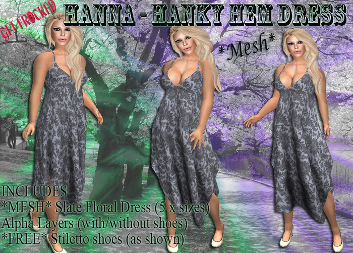 KRISTA *MESH* Evening Gown