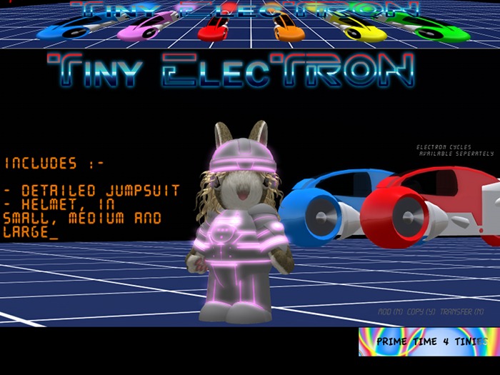 Prime Time 4 Tinies Tiny Electron suit (pink)