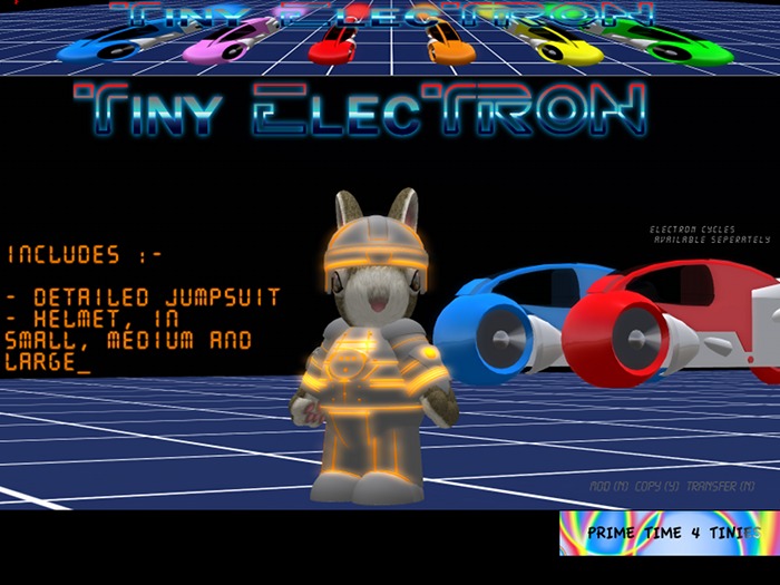 Prime Time 4 Tinies Tiny Electron suit (orange)