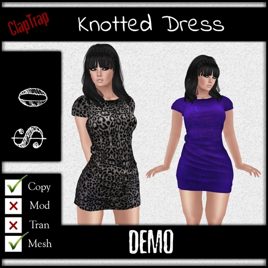 CT Knotted Dress Demos
