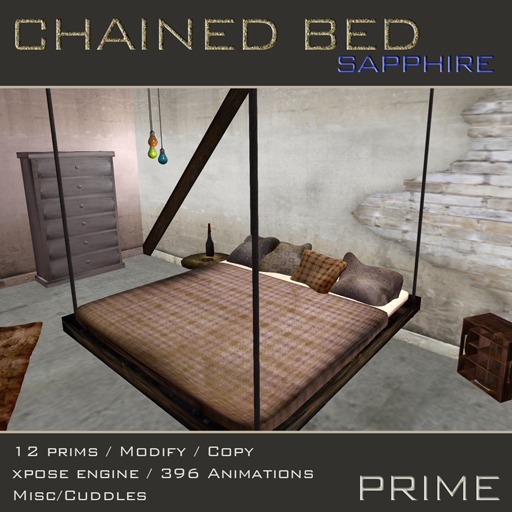 PRIME Chained Bed (Sapphire)