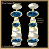 TST Floraline Blueberry Earrings