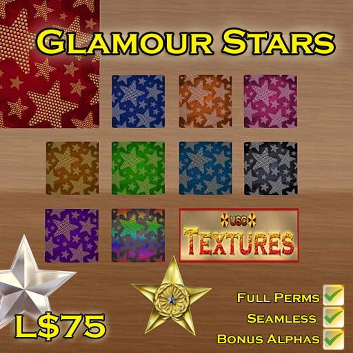 USC Textures - Glamour Stars 