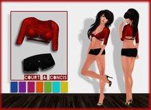 MEGA Pack Court & Concis ( Shirts, Shorts, Eyeshadows)