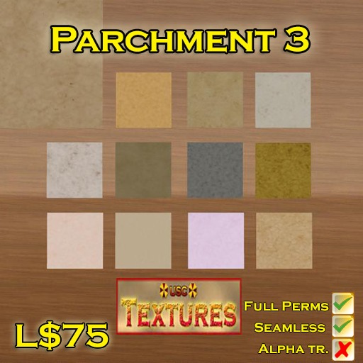 USC Textures - Parchment 3 