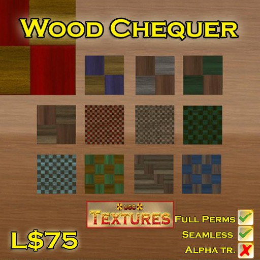 USC Textures - Wood Chequer 