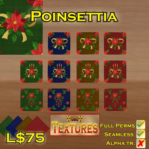 USC Textures - Poinsettia 2012 