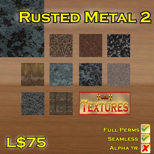 USC Textures - Rusted Metal 2 