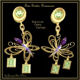 TST Bugaloo Celery Earrings