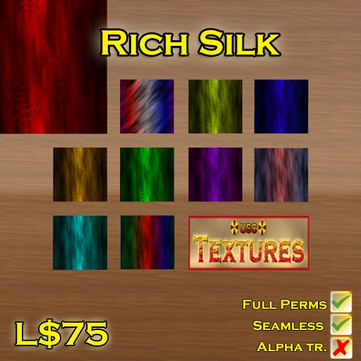 USC Textures - Rich Silk 