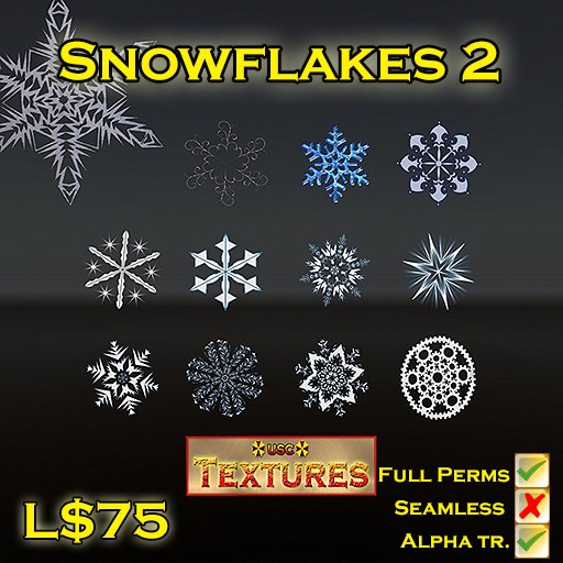 USC Textures - Sbowflakes 2