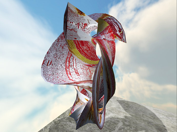 Ribboniator! - Masonic Message - Abstract Sculpture