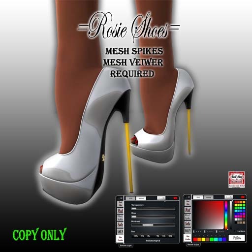 =Rosie Shoes= Mesh_Spikes