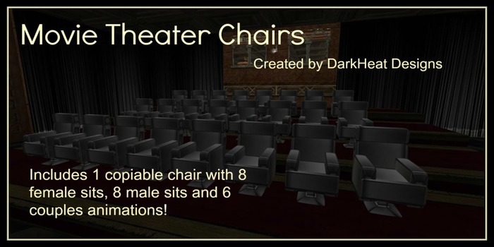 DHD Movie Theater Chair - Boxed
