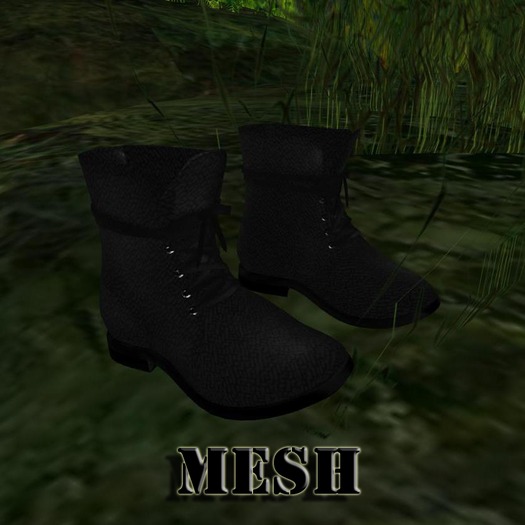 *IRI* Mesh Male Boot Charcoal