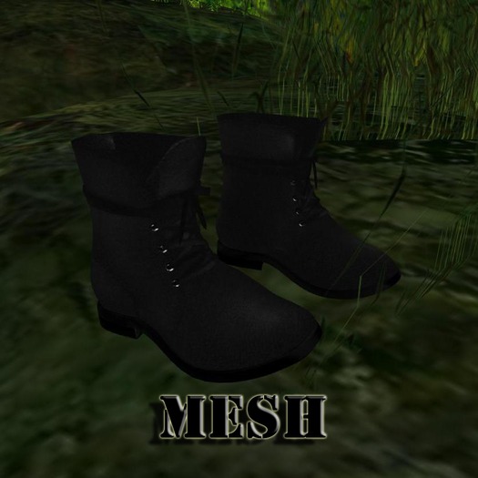 *IRI* Mesh Male Boot Black