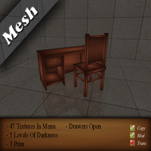 .::TG::. Desk ( Mesh )