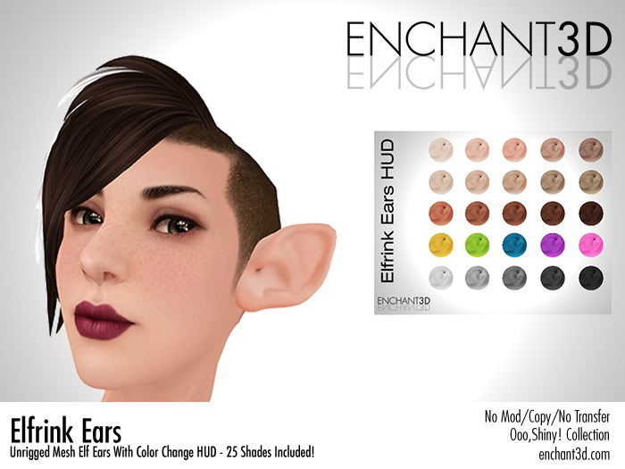 Enchant3D - Elfrink Ears
