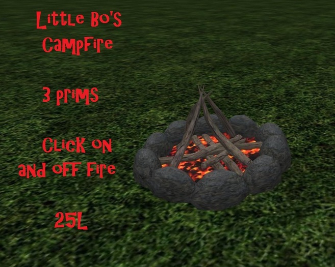 Camp Fire  *3 prims*