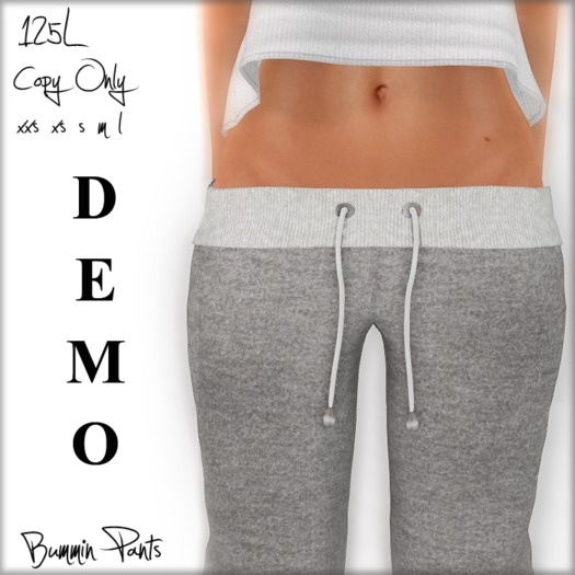 **[AG]** Bummin Pants *DEMO*