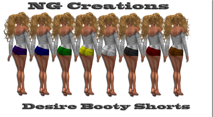 "Desire" Booty Shorts Fatpack!!!