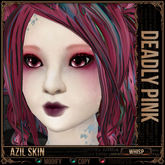 =^.^= Curious Kitties - Azil Whisp Skin - Deadly Pink