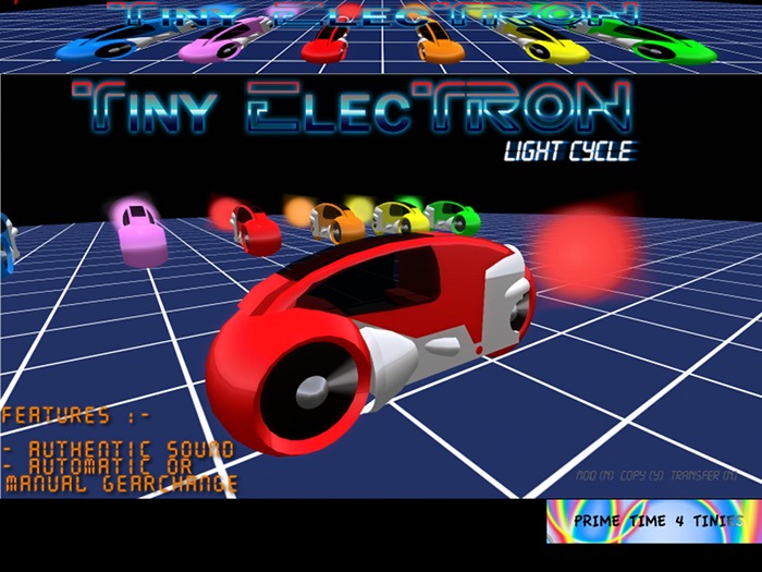 Prime Time 4 Tinies Tiny Electron cycle (orange)