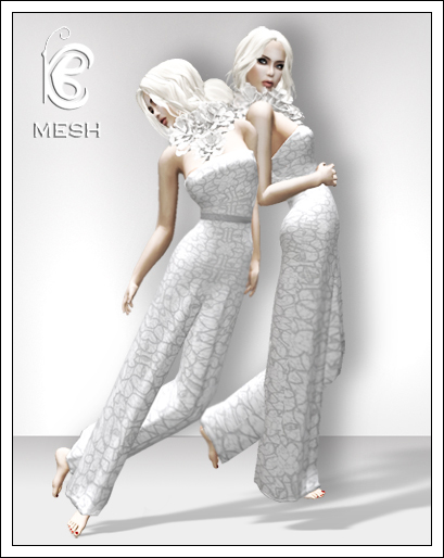 Chrysalis - Moonlight mesh jumpsuit ::DEMO::
