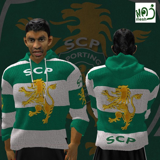 SPORTING LISBOA  hoodie  (MESH) boxed