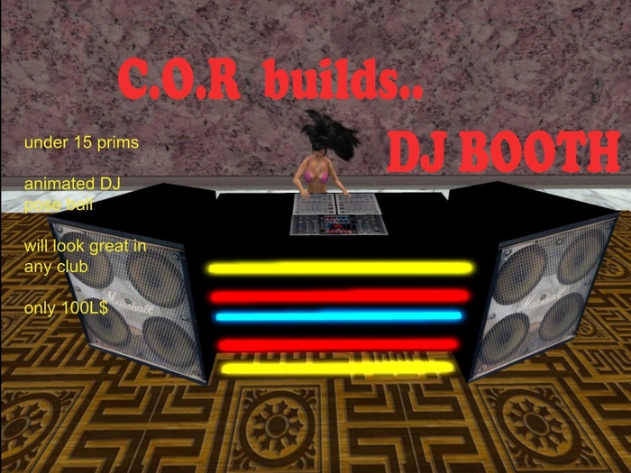 COR DJ BOOTH BOXED