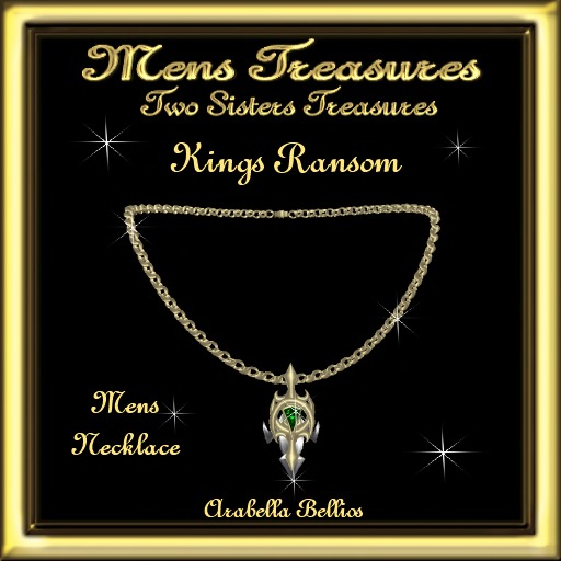 MT - MENS KINGS RANSOM EMERALD NECKLACE