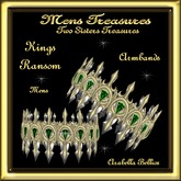 MT - MENS KINGS RANSOM EMERALD ARMBANDS