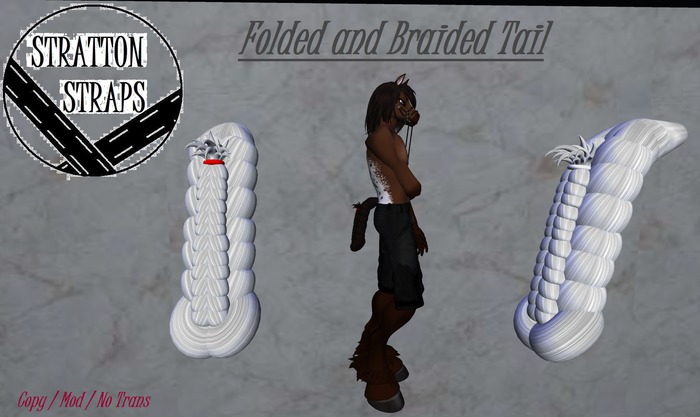 ~Stratton Straps~ Braided & Folded Tail (BOXED)