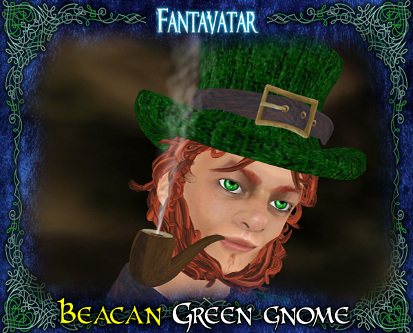 !! FANTAVATAR !! BEACAN Gnome avatar * leprechaun * F&M CFA
