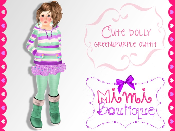 {mimi}.:: Cute Dolly Purple Set  ::. *