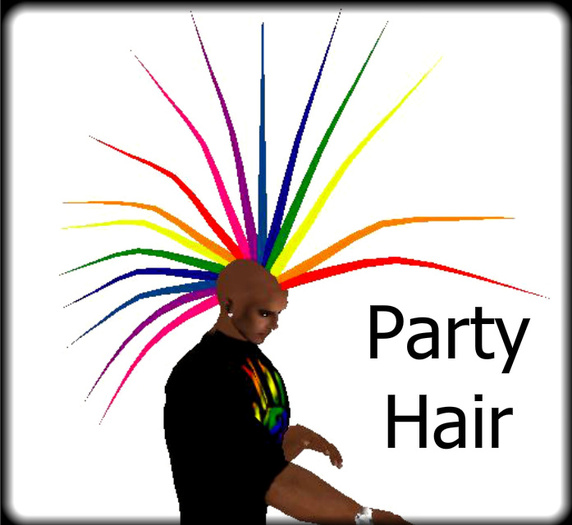 Rainbow - Rave Party Hair