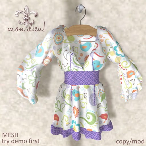 [mon dieu!] floaty dress print 2 -- DEMO