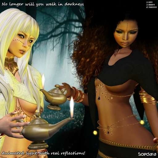 ~Soedara~ Jinni Lamp Gold Mat