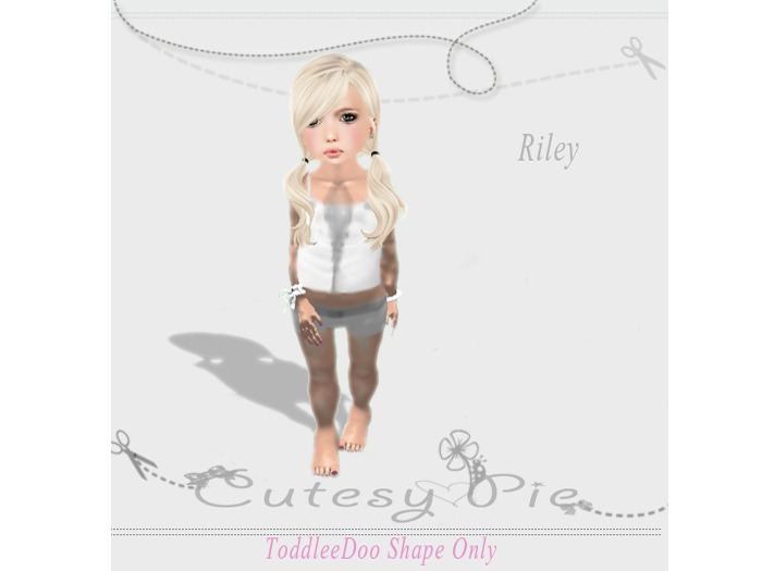 {Cutesy Pie} Riley Shape ToddleeDoo