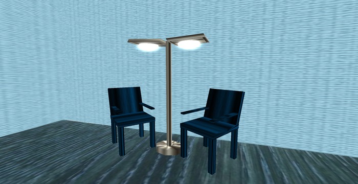 JUEGO DE SILLAS SKY BLUE ZAISOF