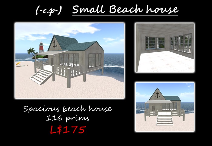 (-c.p-) Small beach house
