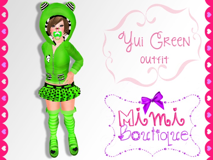 {mimi}.:: Yui Green Set ::.