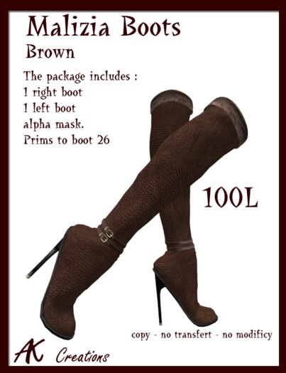 mazia boots brown