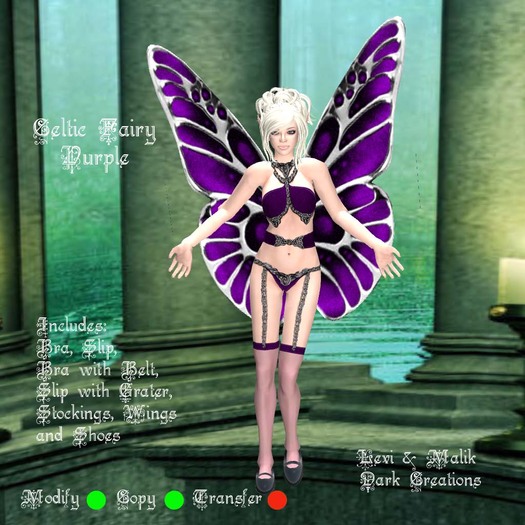 Celtic Fairy Purple